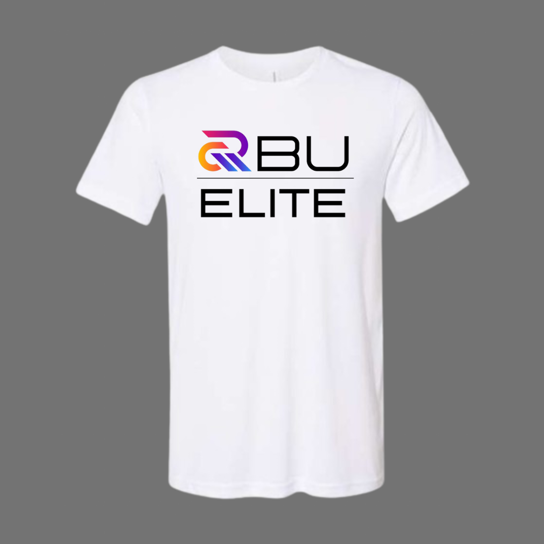 RBUElite™ White t-shirt